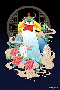 15张精选国潮插画来袭！还可以当手机壁纸，赶紧用起来