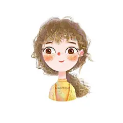 “三观超正的女孩子，对于什么事情都拿的起放得下，她有你想不到的洒脱和冷漠。 ​​​” ​​​ ​​​​

画师：油画棒的日常 ​ ​​​​