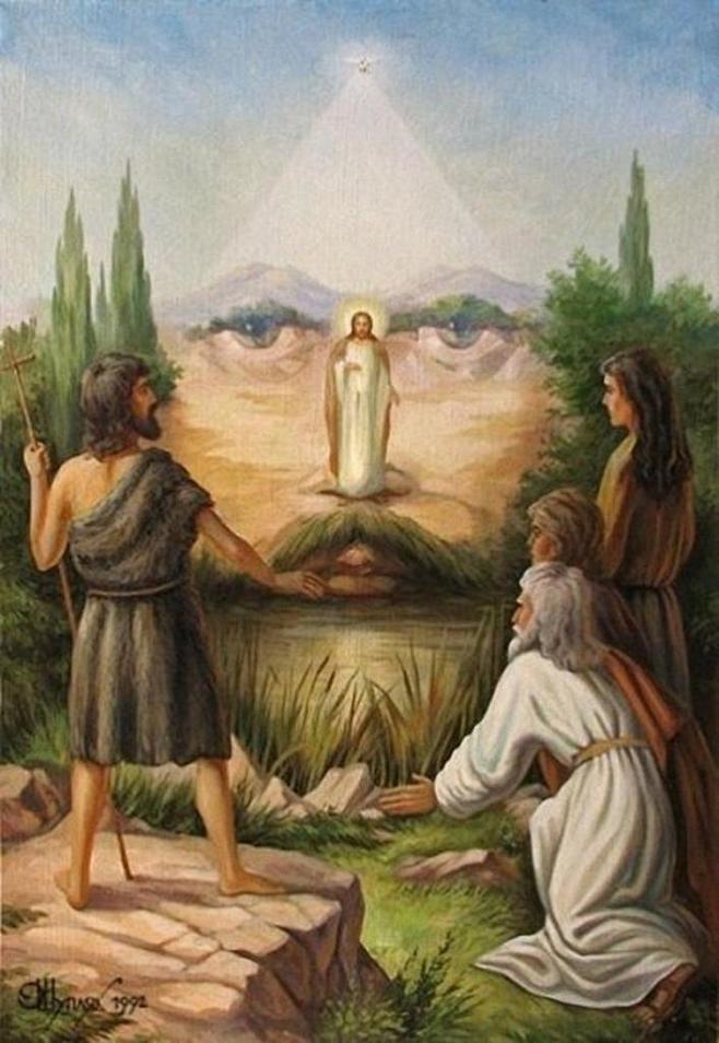 视错觉插画超现实主义绘画油画byolegshupliak