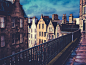 Retro Old Town Edinburgh Buildings by Mr Doomits on 500px