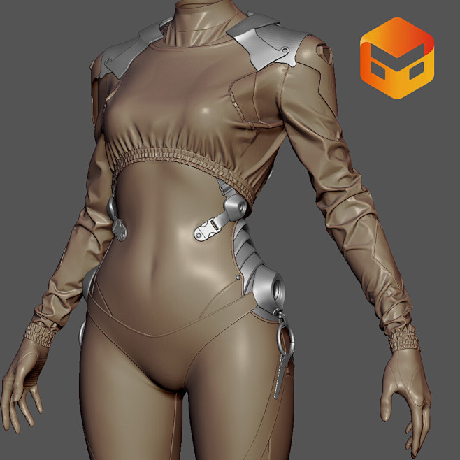 Sci-Fi Pilot Suit (M...