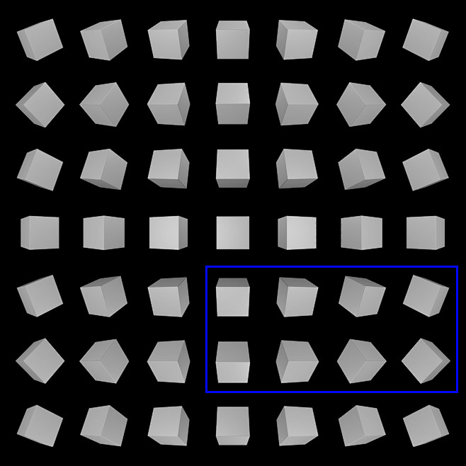 只需临摹8个方块，你就能掌握49个角度！...