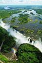 Cataratas Victoria, en Zimbabwe (África). Enviado por: cancersintomas.com: 