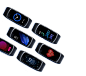 Samsung Gear Fit2 : Second generation of the Samsung fitness wearable line. The Gear Fit2 automatically and accurately tracks your everyday activities, from walking to squatting to yoga, to encourage a healthier lifestyle. It also comes equipped with a sl