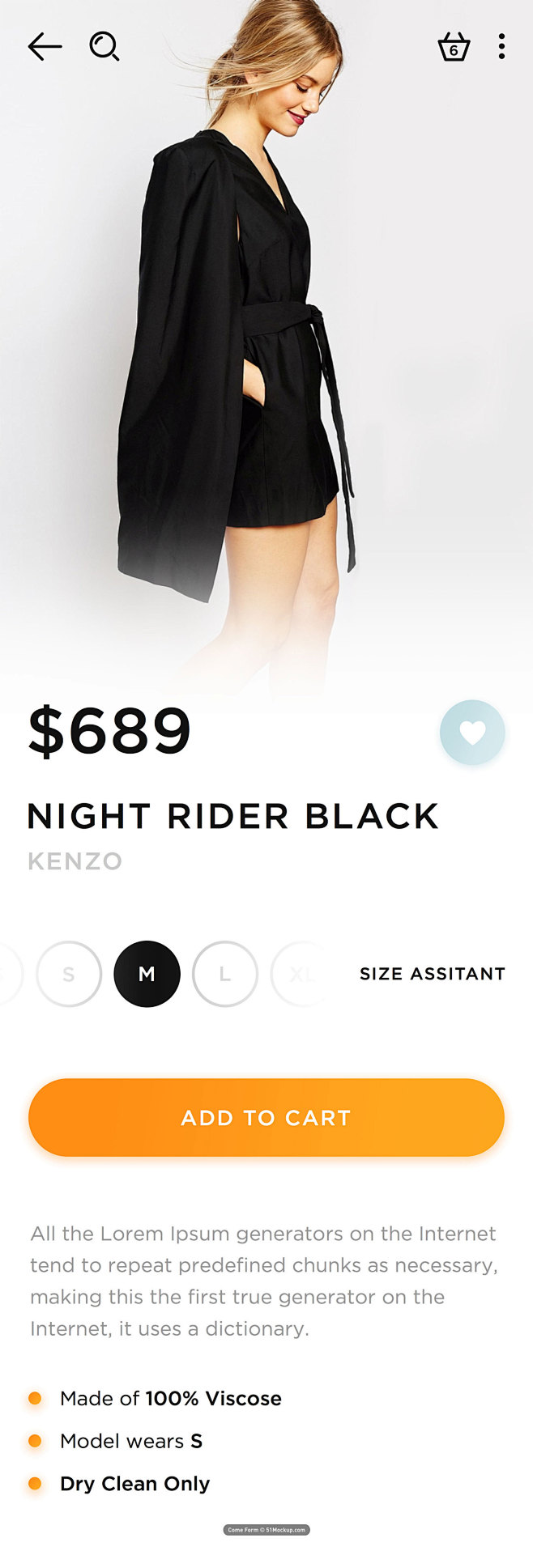 Asos 产品屏 UI元素 矢量素材 界...
