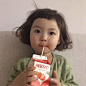 熙熙喝奶太好玩了吧  L罗熙的秒拍视频 ​​​​