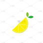 柠檬果图标识向量设计