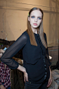 Andrew Gn - Fall 2014 Ready-to-Wear Collection  Backstage