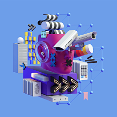 SQuan龚采集到C4D