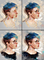 Colour Study 03 - process by AaronGriffinArt