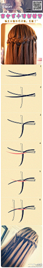 森女系小清新编发~~ 喜欢就关注怎样弄头发