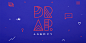 DRAP.agency Branding : The basic idea was to make a visual identity that will unite (on the one hand complementary and on the other hand opposing) personalities of Drap agency.The logo is a compact typographic solution. It frames the playful line forms th