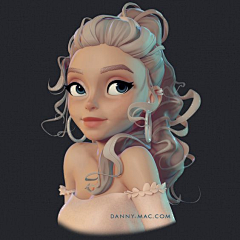 H•In❤采集到zbrush_风格化卡通角色