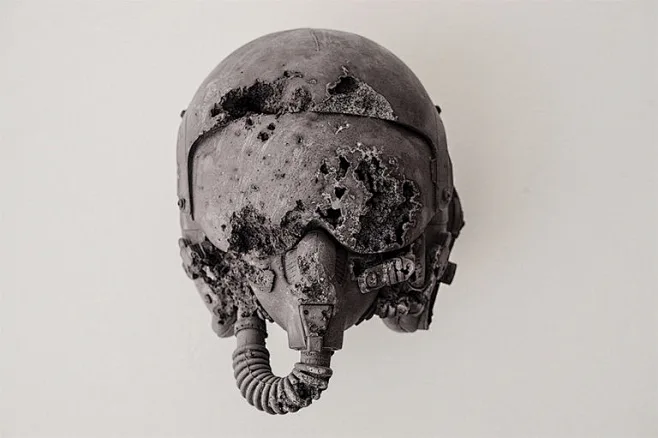 Decaying Sculptures by Daniel Arsham : Recent sculptures by the incredibly talented American artist Daniel Arsham (previously featured here). "Simple yet paradoxical gestures dominate his sculptural work: a façade that appears to billow in the wind,