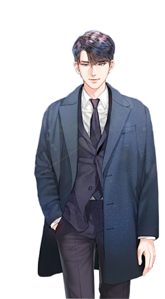 星守/隐叶采集到免抠现代男