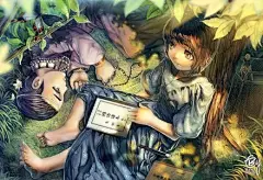 环球数码采集：#插画# #手绘# #艺术# #二次元#  #动漫# 
插画师B.c.N.y.动漫插画作品欣赏