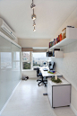 Harlem Residence Office - modern - home office - new york - Mabbott Seidel Architecture