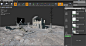 战场 3D场景道具模型素材 maya 3dmax c4d ue4 unity游戏