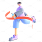 3D-运动人物-冲刺