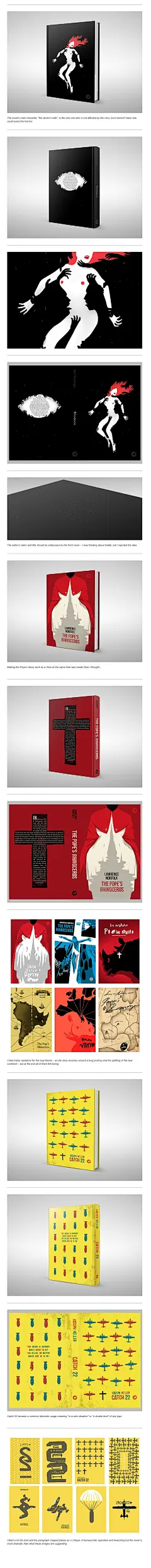 【超赞！让人无可抗拒的图书封面设计】擅长海报和封面设计的设计师Levente Szabó总能将创意和插画玩出新花样，充满意境的封面设计或许会给你带来别样的启发。 ​​​​