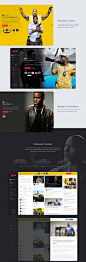 Kevin Hart's Laugh Out Loud Network - UI/UX Concept : Kevin Hart recently announced that he’s partnered up with Lionsgate to launch his own on-demand streaming service for comedy. The network is to include original movies, comedy shorts, tv shows, live ev