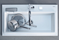 Starck kitchen sink by Duravit | STYLEPARK : Starck kitchen sink - Designer Sinks / Basins by Duravit ✓ Comprehensive product & design information ✓ Catalogs ➜ Get inspired now