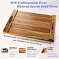 Amazon.com: BLUEWEST Noodle Board Stove Cover, Acacia Wood Stove Top Covers Board for Gas Burners and Electric Stove, Extra Thick Wooden RV Stovetop Cover/Sink Cover - Tray for Kitchen Counter Space: Home & Kitchen