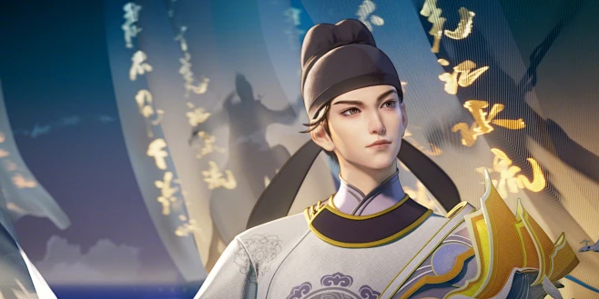 王者荣耀&李白故里 谪仙醉月动画-花瓣网