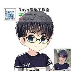 Q版卡通人像头像设计 婚纱照 插画  原创 手绘 壁纸 Q版头像 情侣头像 个性头像 设计 二次元【Rayo手绘工作室】@Rayo_Lee