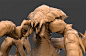 Goliath, Fran Alonso : This is a creature I've been working for a while. It is based on concept by the amazing artist Anatolii Leoshko. Hope you like it :)