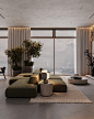 3D architecture archviz interior design  minimal modern Render visualization дизайн интерьера интерьер