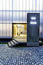 ACNE Studios, Seoul - polycarbonate walls & sign in concrete using wood…:: 