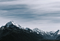 免费 白雪皑皑的落基山脉 素材图片
