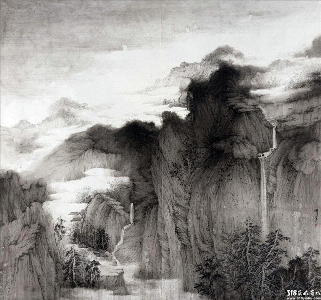 国画,山水国画,国画山水,318