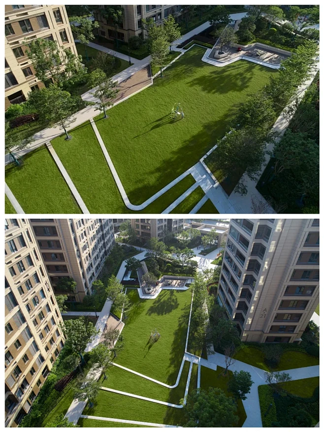 高颜值景观会客厅|住宅交付大区的核心景观 - 小红书-花瓣网