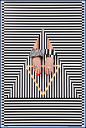 OPTICAL TRICKERY SET DESIGN London, Fevrier 2014
