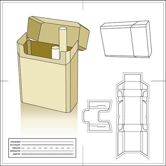 【分享一组刀版盒型结构图】_包装设计吧_...