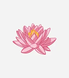 荷花花朵免抠素材_新图网 https://ixintu.com 儿童画 卡通花朵 底纹 手绘花朵 粉色 粉色花朵 花朵 荷花花朵