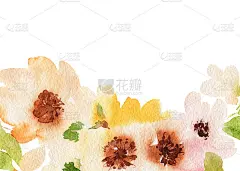 贺卡与水彩花手工制作