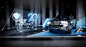 BMW exposition at Bolshoi Theater : BMW exposition at Bolshoi Theater on the 20th anniversary of BMW in Russia. The number “20” presents a racetrack which is the main idea of the exposition design. November 2019.