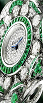 Bvlgari ♥✤DIVA High Jewellery Emeralds Details via: 