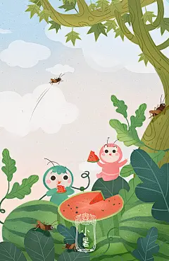 插画手机壁纸