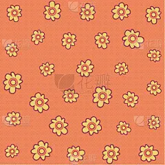 式样,分离着色,动画片,背景,母亲,白昼,夏天,春天,黄色,花