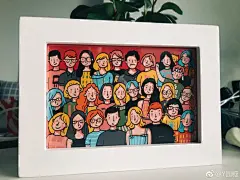 圆圆的茶杯插画小班第一期结束，班里的小朋友画的合照，萌萌哒，以后大家越走越好，好好加油。 ​​​​