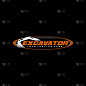 excavator logo template