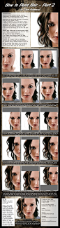 Hair Tutorial - Part 2 by *Packwood on deviantART