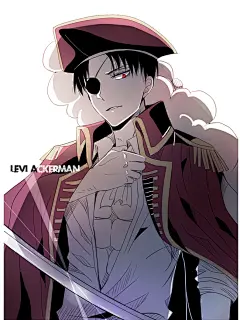 进击的巨人 艾伦·耶格尔 同人图 插画 壁纸 | 【利艾】海盗paro·Ocean | 半次元-第一中文COS绘画小说社区