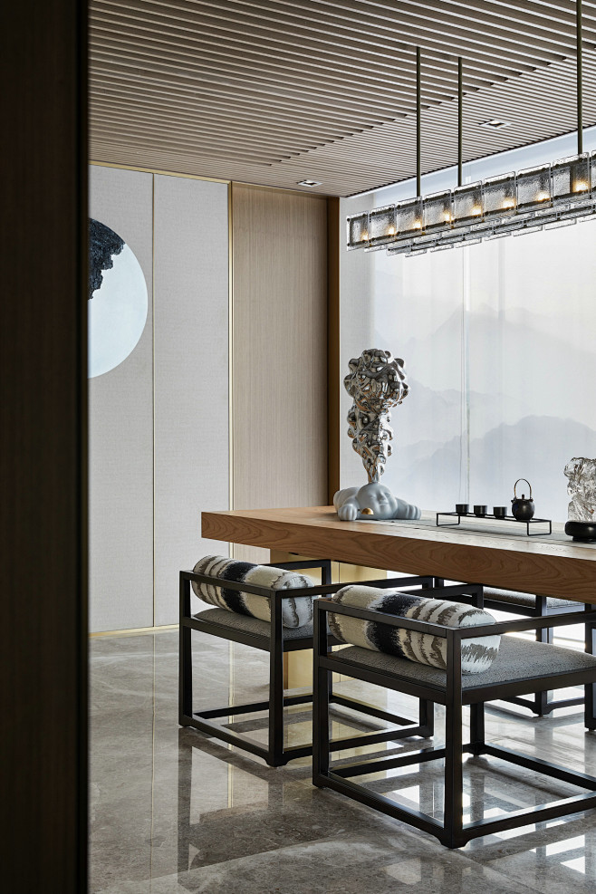 璞丽设计 | 440m2顶级别墅，越简约...