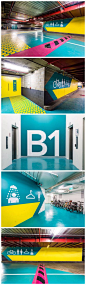 Wayfinding & Environmental graphics for Casselden basement carpark. Anothermattryan for Graypuksand AMR2013 Photography Mark Duffus @ MD PhotoG Uploaded by user: 