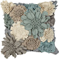 Ethan Allen Wildflower Pillow@北坤人素材